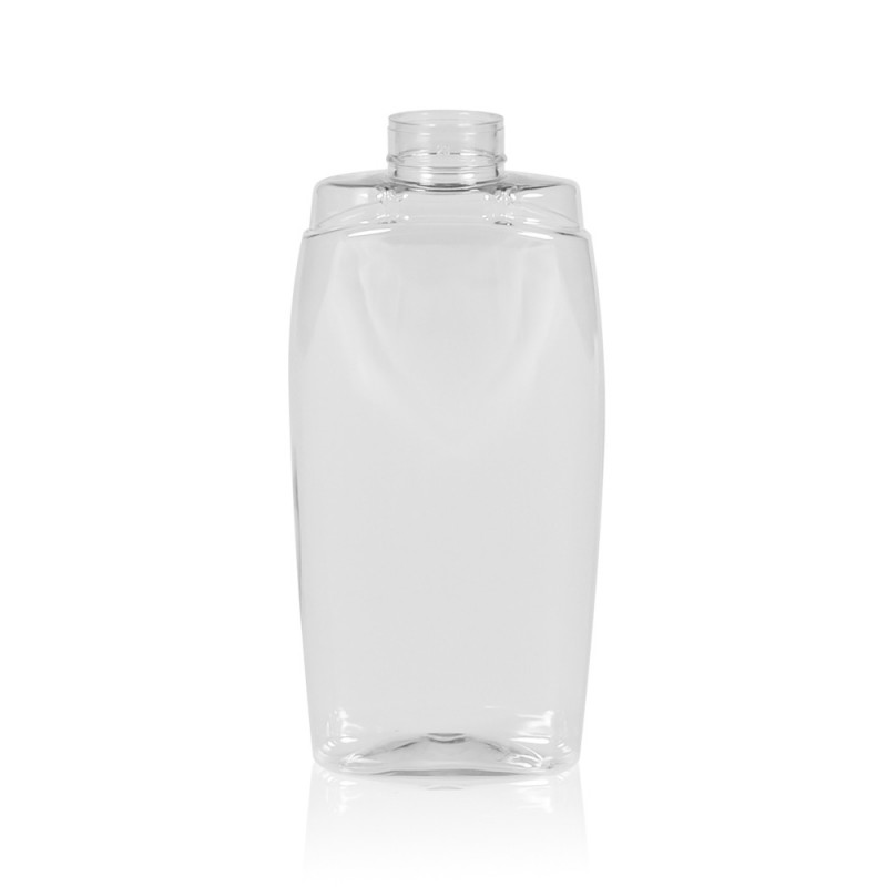 Qichan 4 stuks spuitflessen, 500 ml en 250 ml knijpfles, kunststof, transparante doseerfles, knijpfles, laboratoriumfles, wasfles voor plantenirrigatie, laboratoriumreiniging